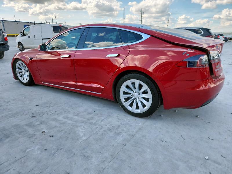  TESLA MODEL S 2017 Czerwony