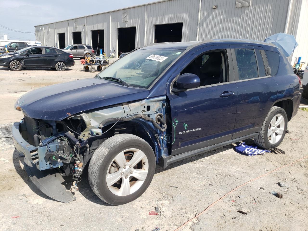 2015 Jeep Compass Latitude იყიდება Jacksonville-ში, FL - Frame Damage