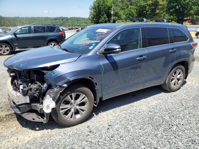 Parquets TOYOTA HIGHLANDER 2014 Granatowy
