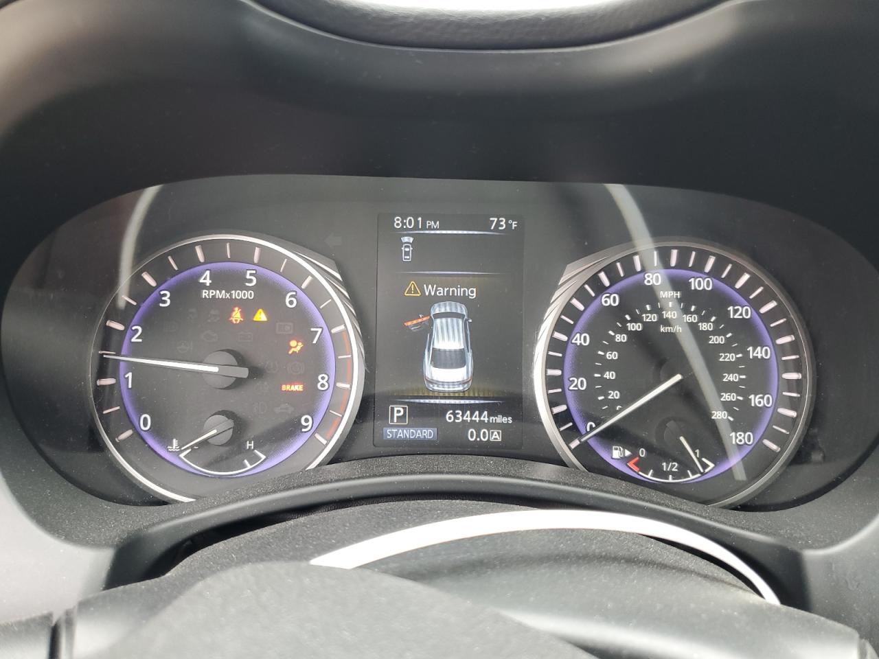 2019 Infiniti Q50 Luxe VIN: JN1EV7AR1KM593072 Lot: 61834545