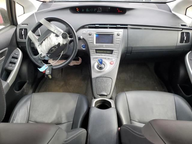  TOYOTA PRIUS 2012 Czerwony