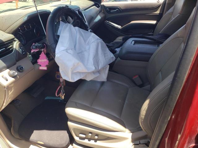  CHEVROLET SUBURBAN 2015 Czerwony