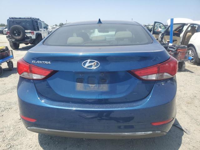  HYUNDAI ELANTRA 2014 Blue