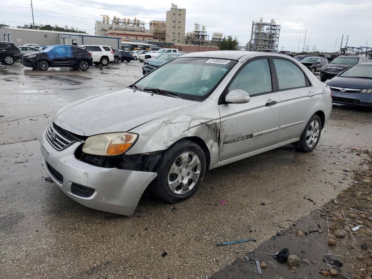 2008 Kia Spectra Ex للبيع في New Orleans، LA - Front End