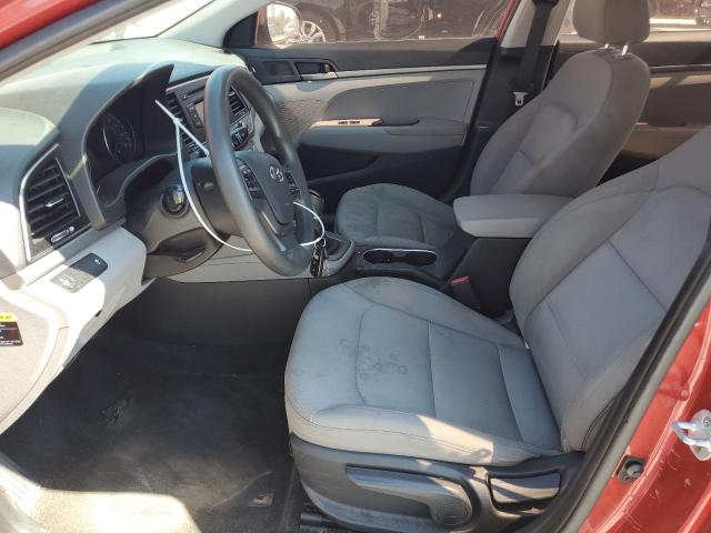 Sedans HYUNDAI ELANTRA 2017 Czerwony