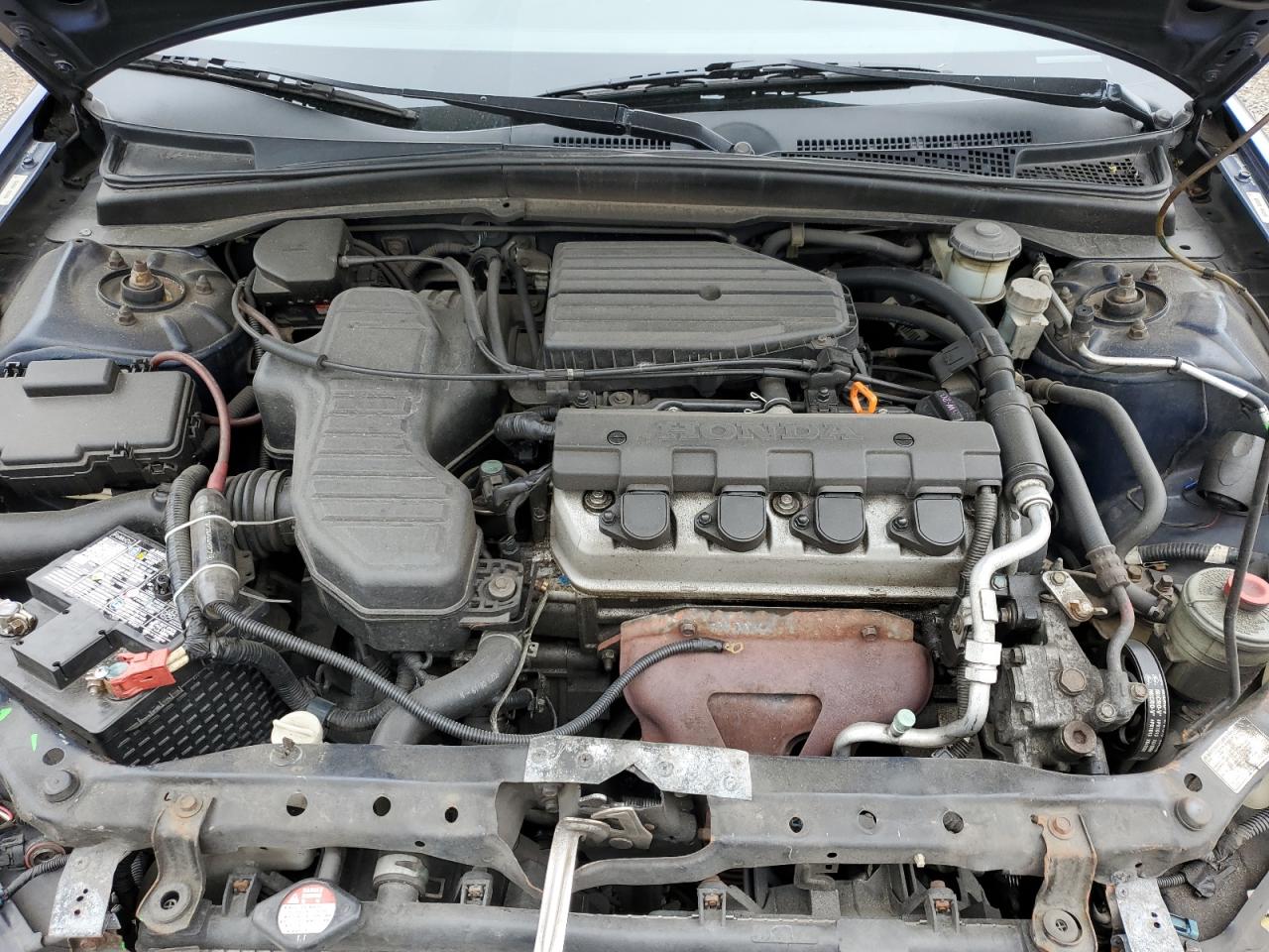 2004 Honda Civic Lx VIN: 2HGES155X4H507968 Lot: 62261555