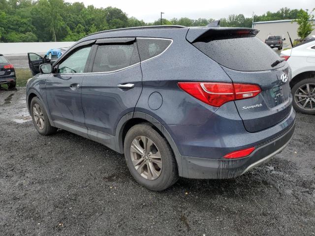  HYUNDAI SANTA FE 2016 Синий