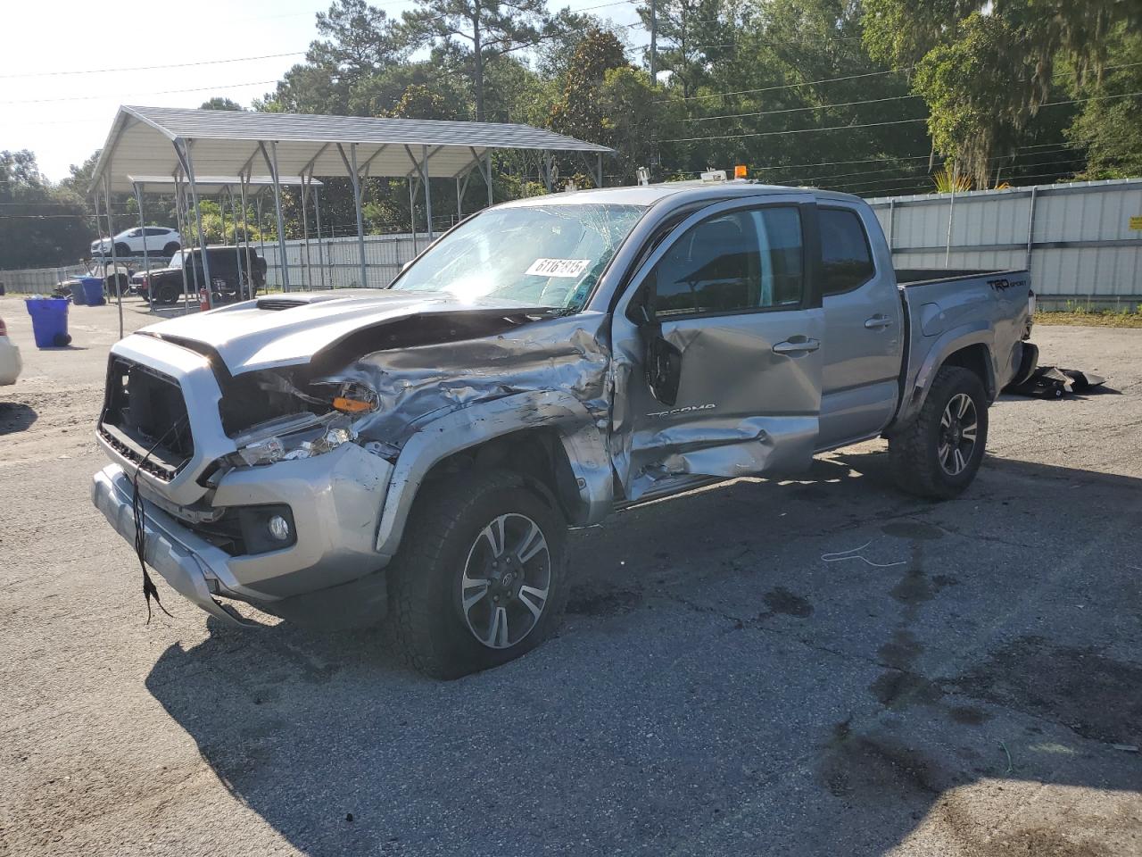 2017 Toyota Tacoma Double Cab იყიდება Savannah-ში, GA - Side