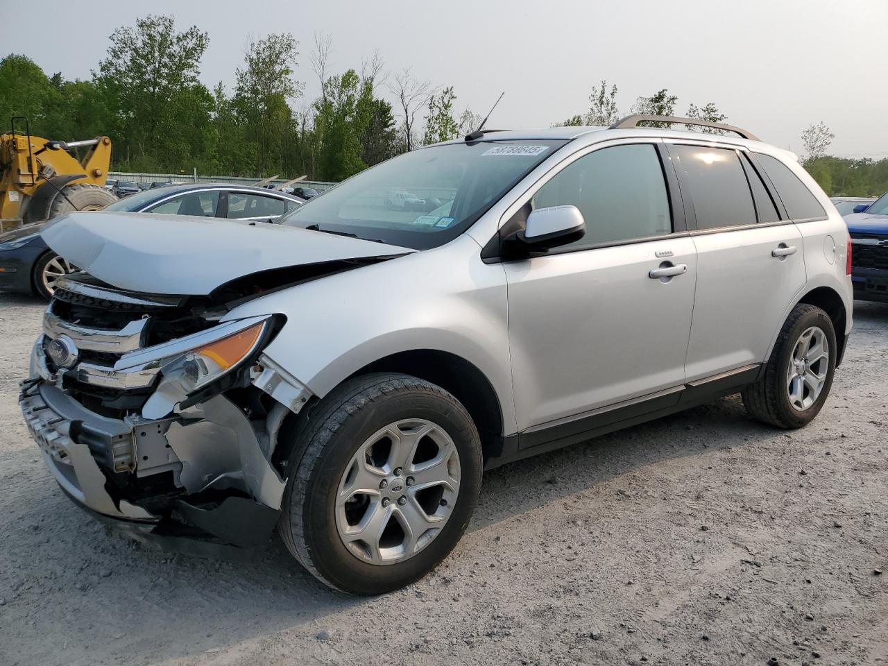 2014 Ford Edge Sel იყიდება Leroy-ში, NY - Front End