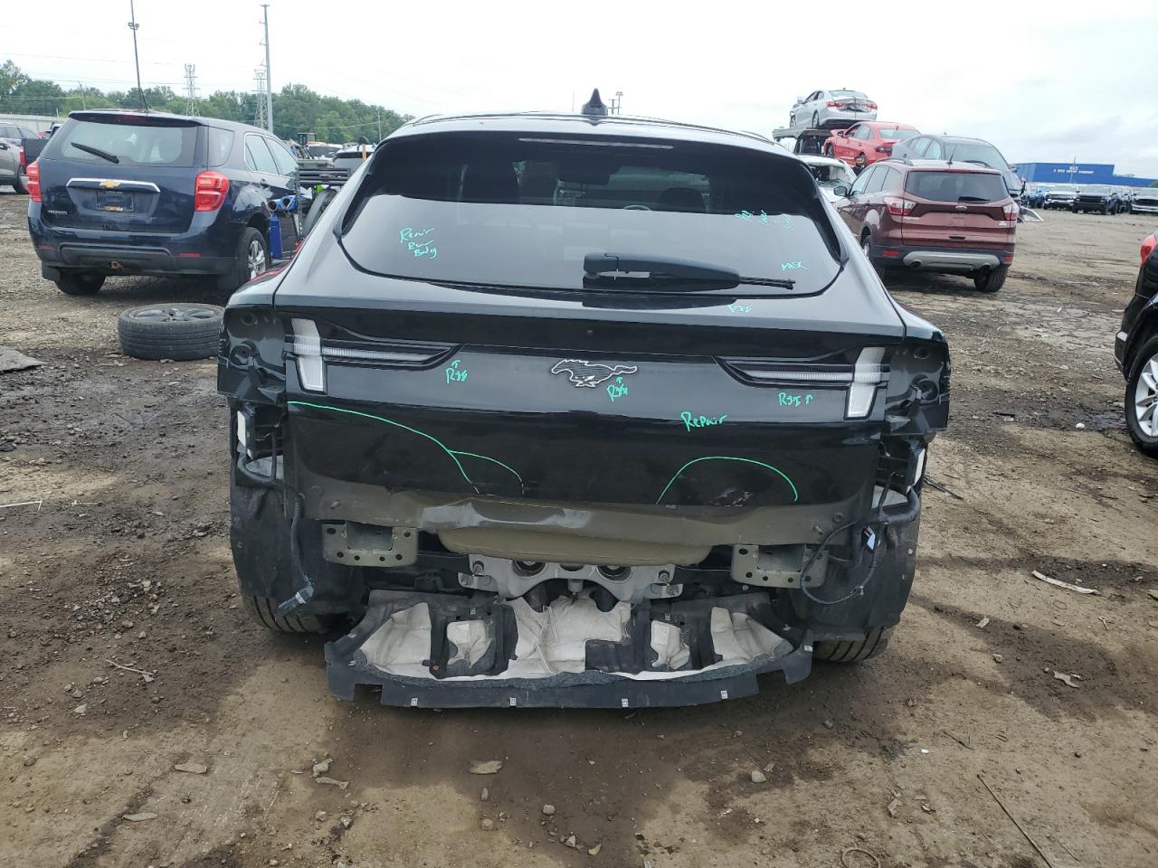 2021 Ford Mustang Mach-E Premium VIN: 3FMTK3R70MMA66054 Lot: 62983925