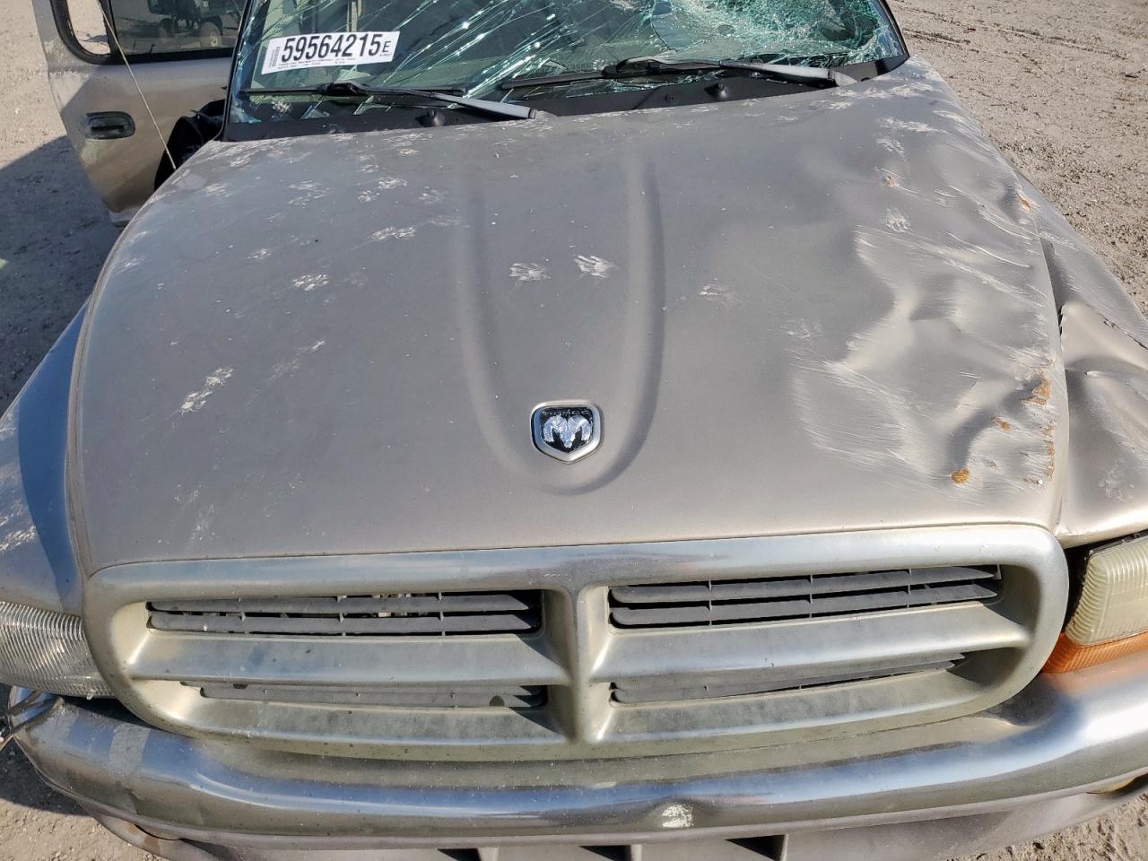 2003 Dodge Dakota Quad Slt VIN: 1D7HL48N03S321200 Lot: 59564215