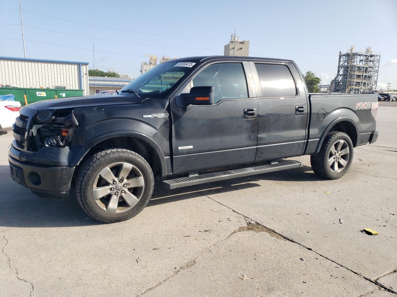 2013 Ford F150 Supercrew იყიდება New Orleans-ში, LA - Front End