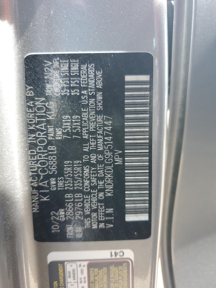 KIA SORENTO 2023 VIN KNDRKDLG9P5147447 photo 13