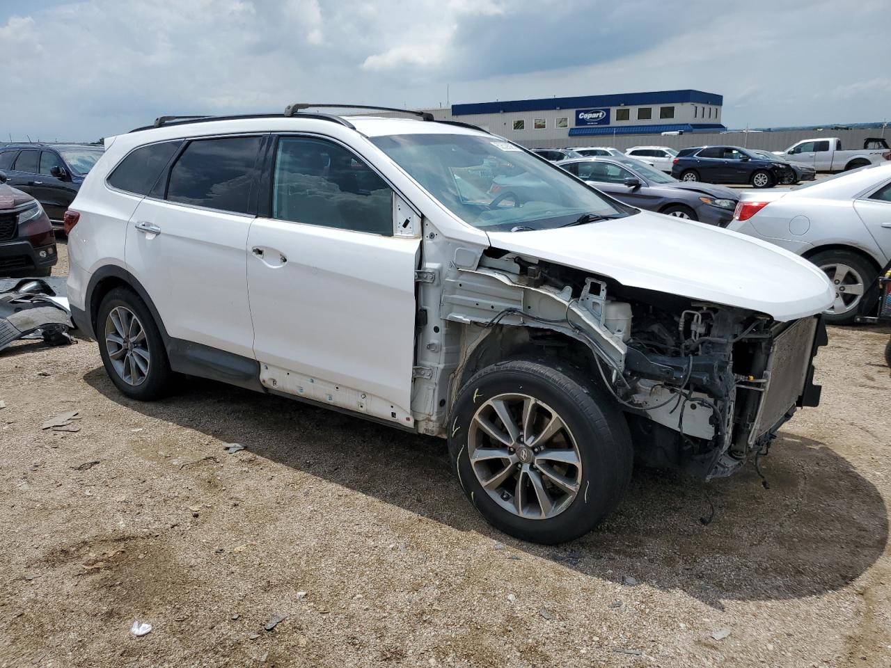 HYUNDAI SANTA FE 2017 VIN KM8SNDHF6HU239742 фото 4