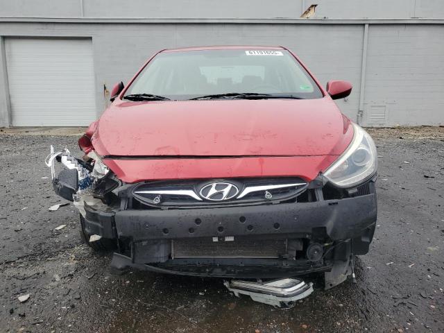  HYUNDAI ACCENT 2014 Czerwony