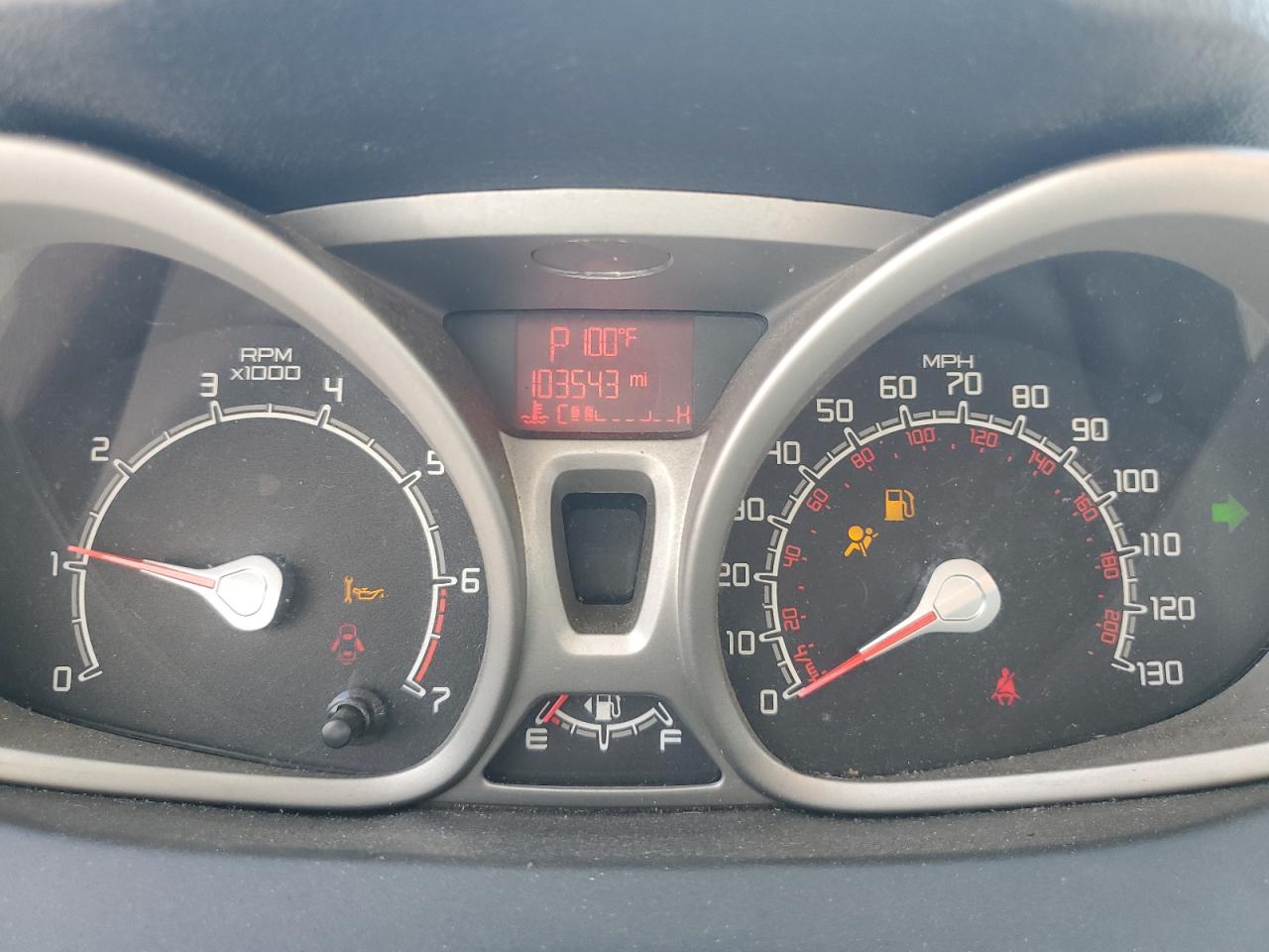 2013 Ford Fiesta Se VIN: 3FADP4BJ8DM202961 Lot: 60036585