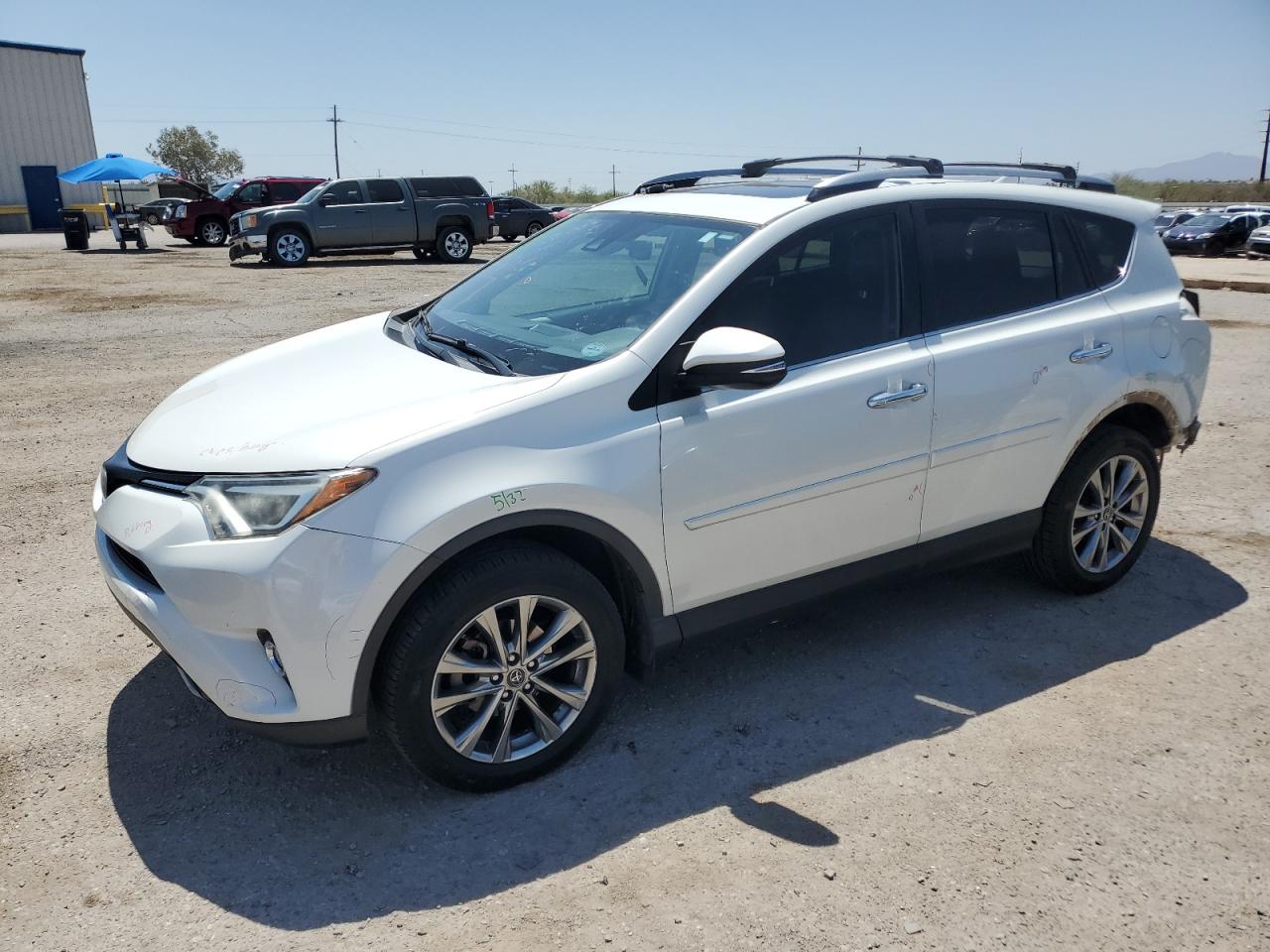 2017 Toyota Rav4 Limited en Venta en Tucson, AZ - Rear End