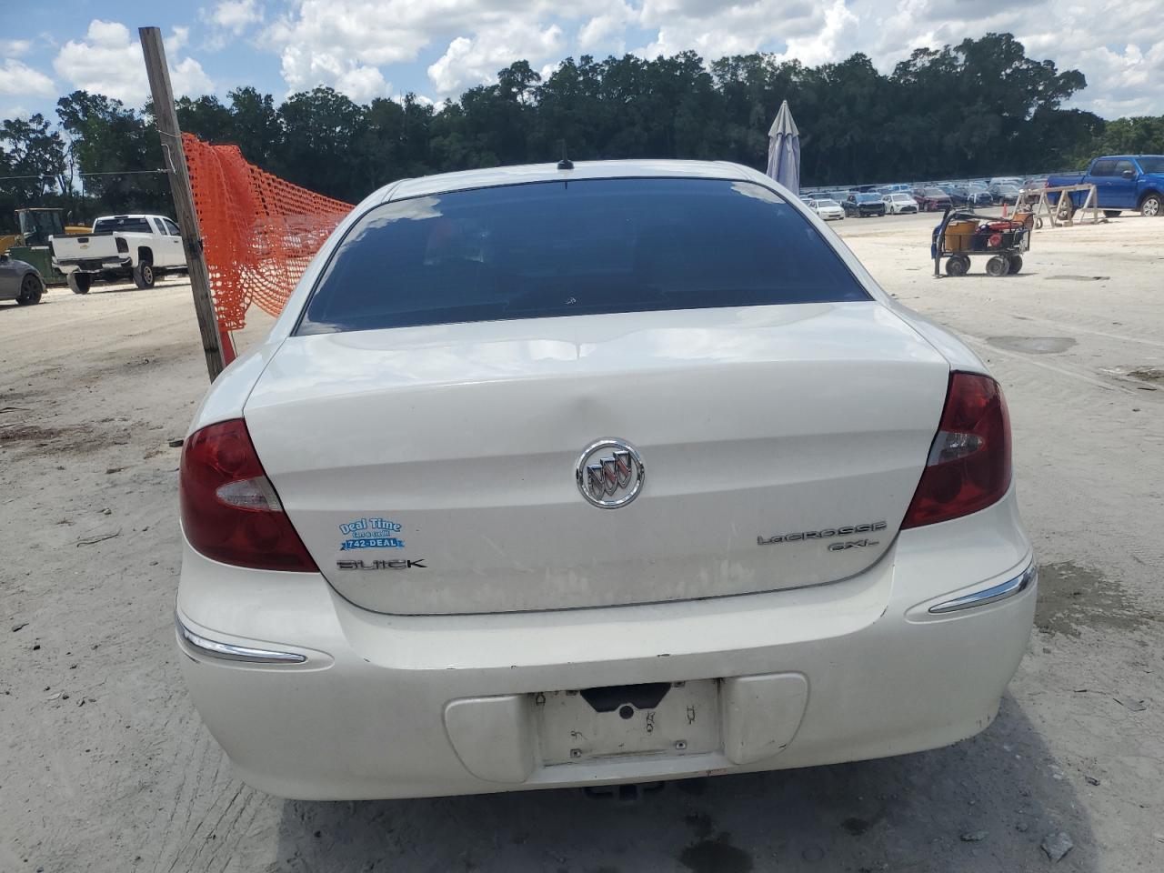 BUICK LACROSSE 2008 VIN 2G4WD582481190110 фото 6