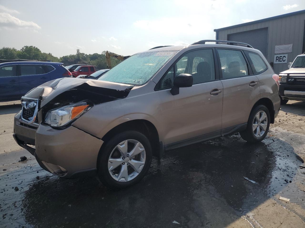 2016 Subaru Forester 2.5I للبيع في Duryea، PA - Front End