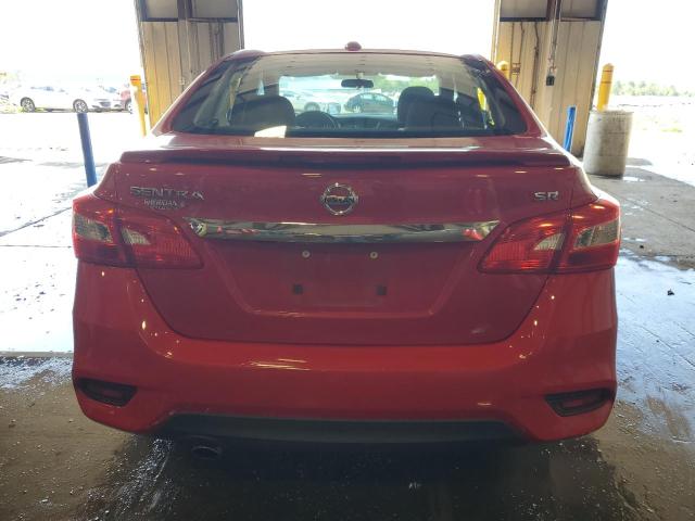  NISSAN SENTRA 2016 Czerwony