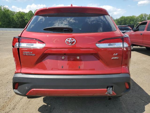  TOYOTA COROLLA CR 2022 Czerwony