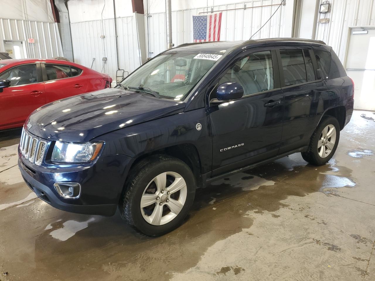 2015 Jeep Compass Limited იყიდება Franklin-ში, WI - Hail