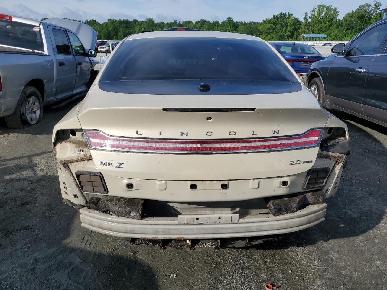 2014 Lincoln Mkz VIN: 3LN6L2G95ER832275 Lot: 59908765