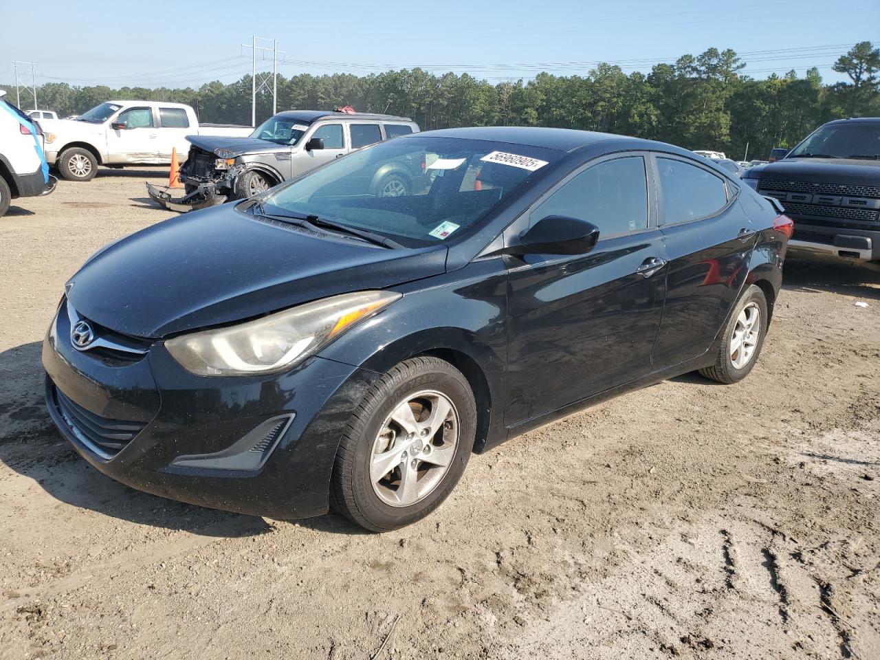 2015 Hyundai Elantra Se იყიდება Greenwell Springs-ში, LA - Front End