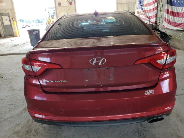  HYUNDAI SONATA 2015 Бордовый