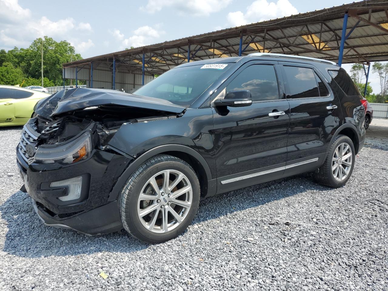 2017 Ford Explorer Limited للبيع في Cartersville، GA - Front End