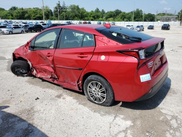  TOYOTA PRIUS 2019 Burgundy