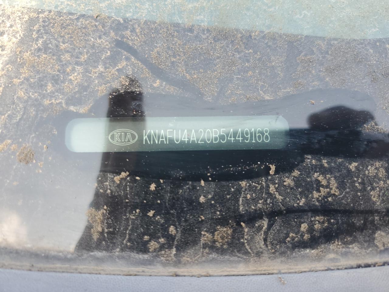 2011 Kia Forte Ex VIN: KNAFU4A20B5449168 Lot: 61777915
