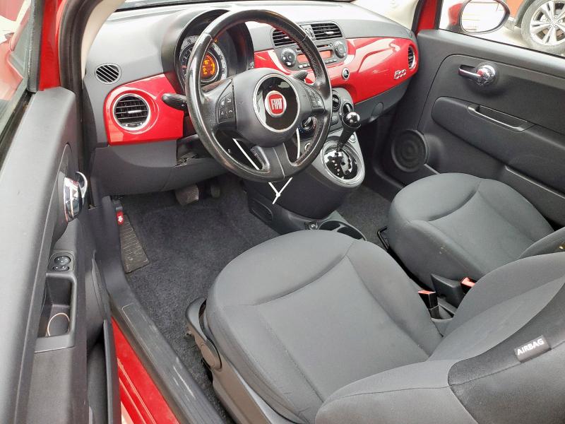 Hatchbacks FIAT 500 2013 Red