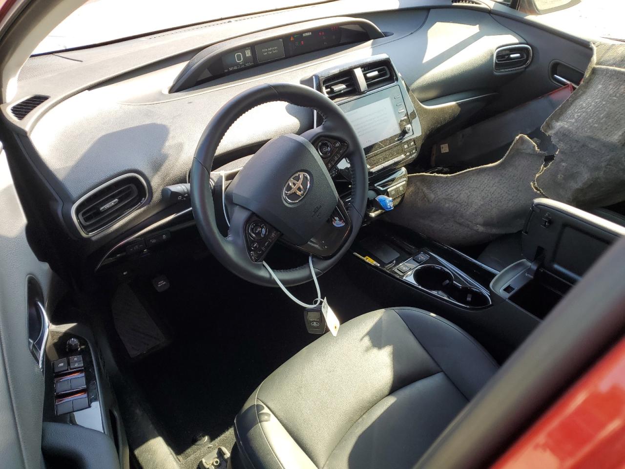 2022 Toyota Prius Le VIN: JTDL9MFU6N3037452 Lot: 62586535