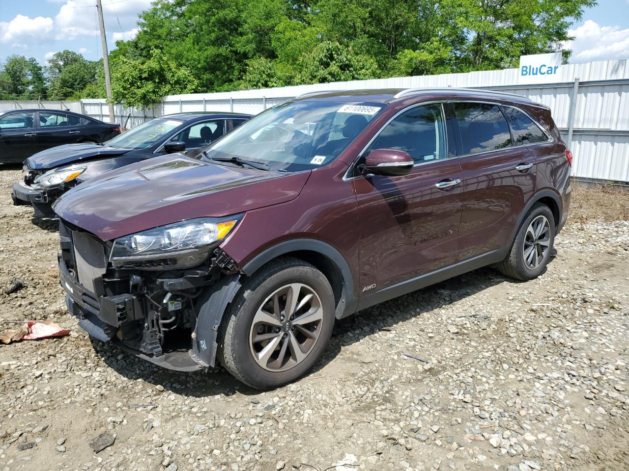2019 Kia Sorento Ex იყიდება Windsor-ში, NJ - Side