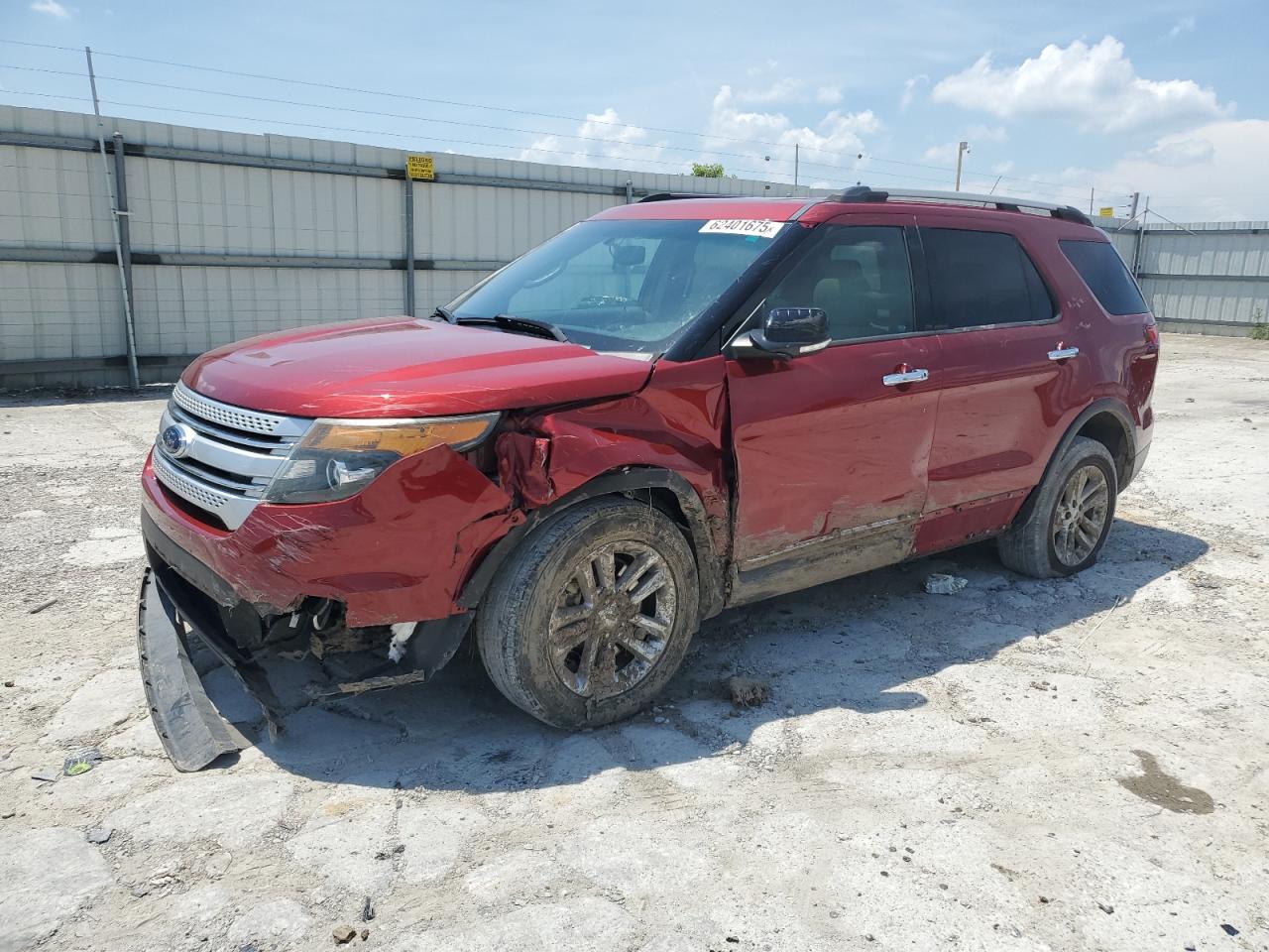 FORD EXPLORER 2014 VIN 1FM5K8D82EGB50457