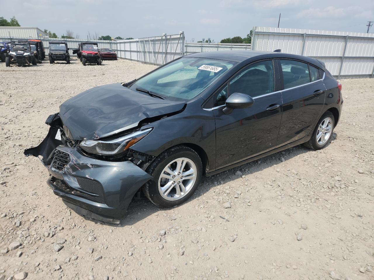2018 Chevrolet Cruze Lt na sprzedaż w Appleton, WI - Front End