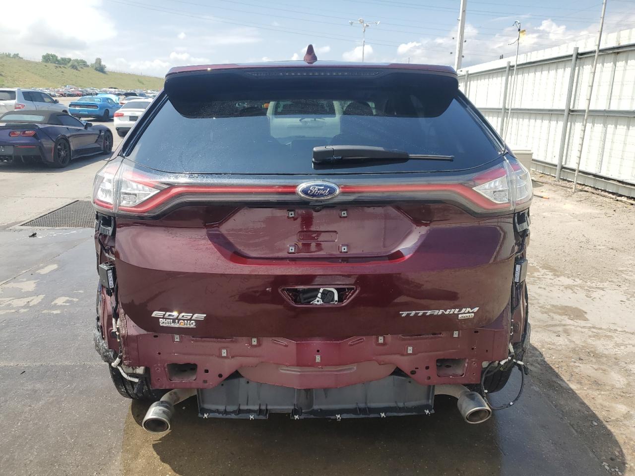 2018 Ford Edge Titanium VIN: 2FMPK4K8XJBC20311 Lot: 63046285