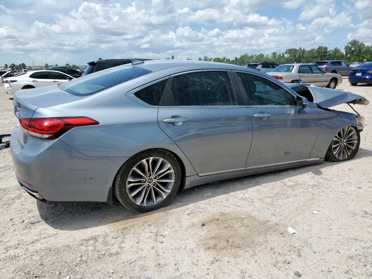 GENESIS G80 2017 VIN KMHGN4JE6HU195765 zdjęcie 3