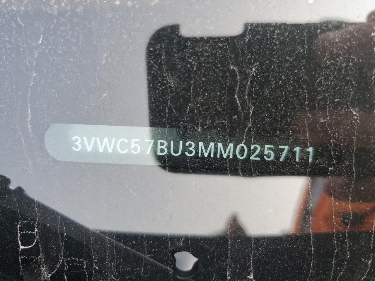 2021 Volkswagen Jetta S VIN: 3VWC57BU3MM025711 Lot: 60446615