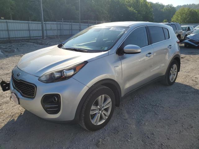 Parquets KIA SPORTAGE 2017 Srebrny