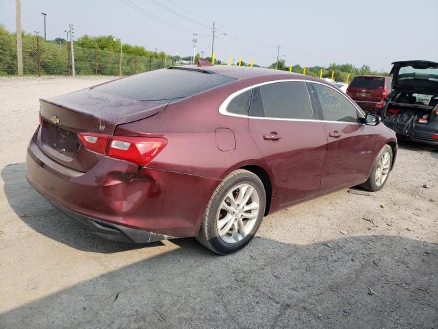  CHEVROLET MALIBU 2016 Бургунди