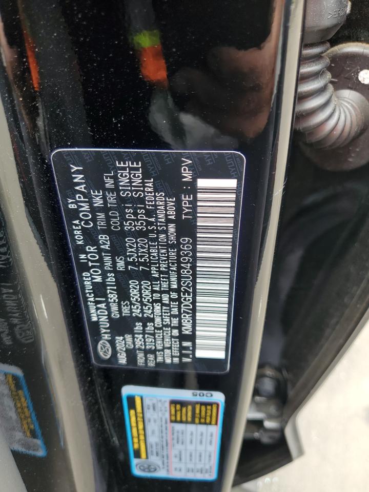 2025 Hyundai Palisade Calligraphy VIN: KM8R7DGE2SU849369 Lot: 62395505