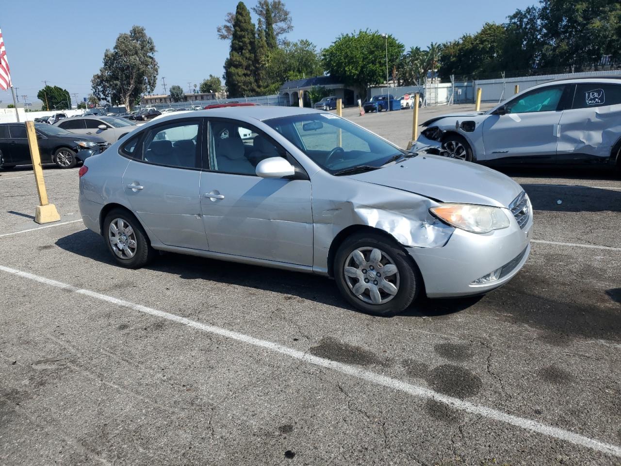 HYUNDAI ELANTRA 2008 VIN KMHDU46D68U351292 zdjęcie 4