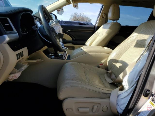  TOYOTA HIGHLANDER 2014 Złoty