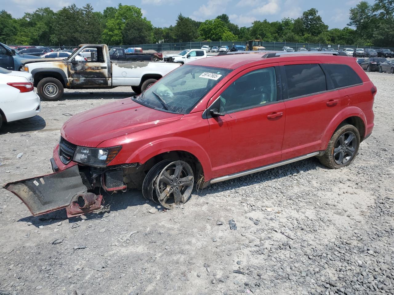 2018 Dodge Journey Crossroad de vânzare în Madisonville, TN - Front End