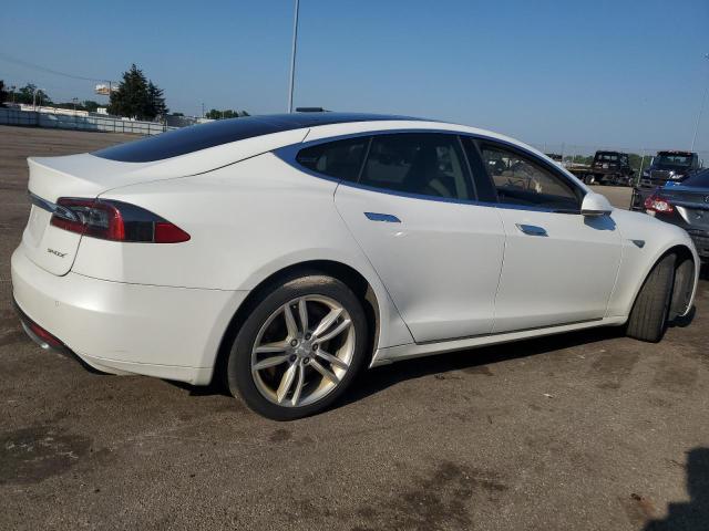 Хетчбеки TESLA MODEL S 2014 Білий