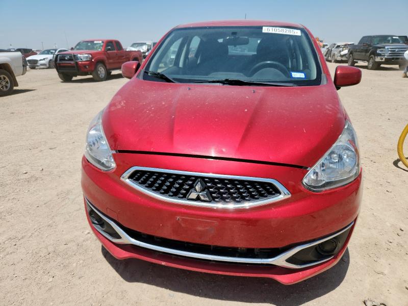  MITSUBISHI MIRAGE 2018 Czerwony