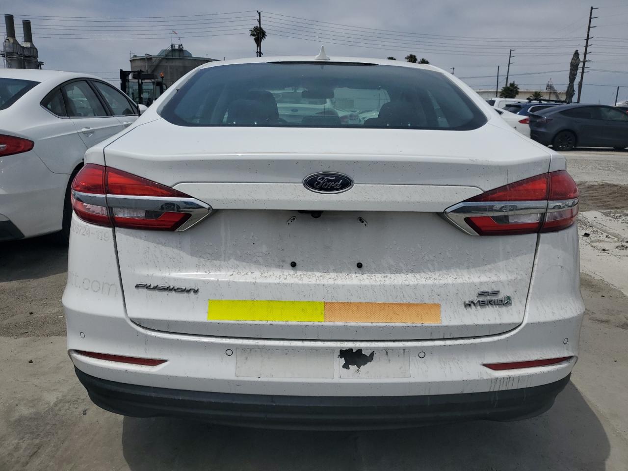 2019 Ford Fusion Se VIN: 3FA6P0LU3KR124857 Lot: 54025525