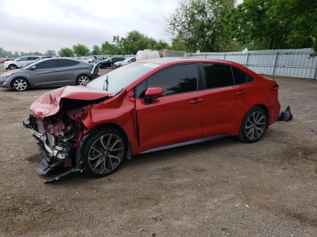  TOYOTA COROLLA 2020 Красный